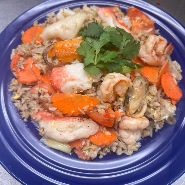 28. Seafood Fried Rice.