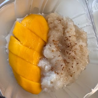 50. Sweet Sticky Rice W/ Mango